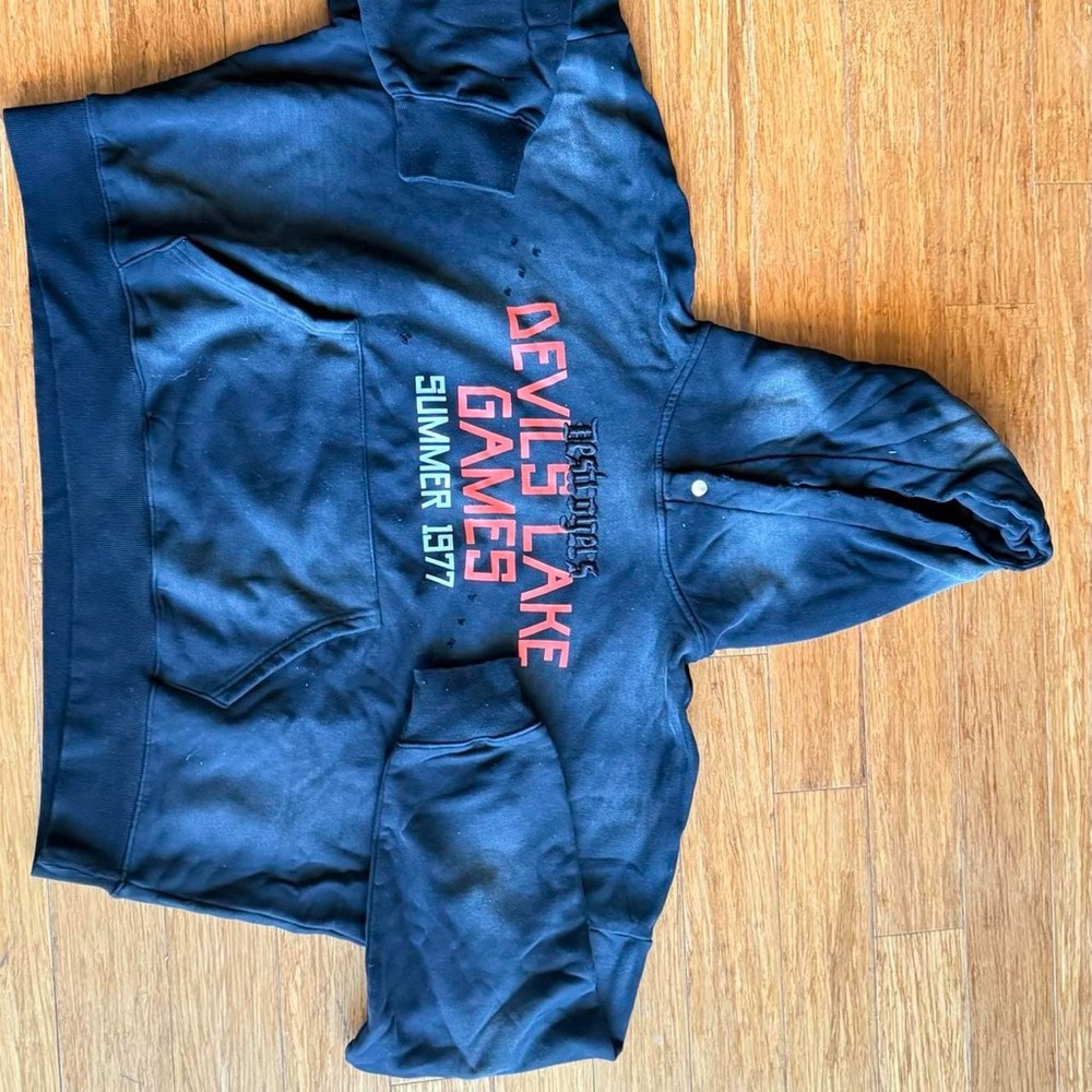 Cheatin Snakes Distressed Hoodie. Never worn.